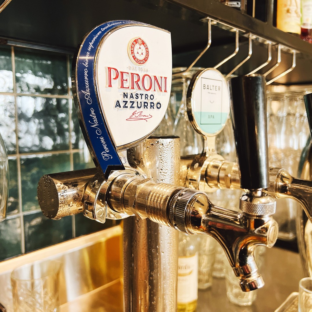 Peroni Nastro Azzurro on tap