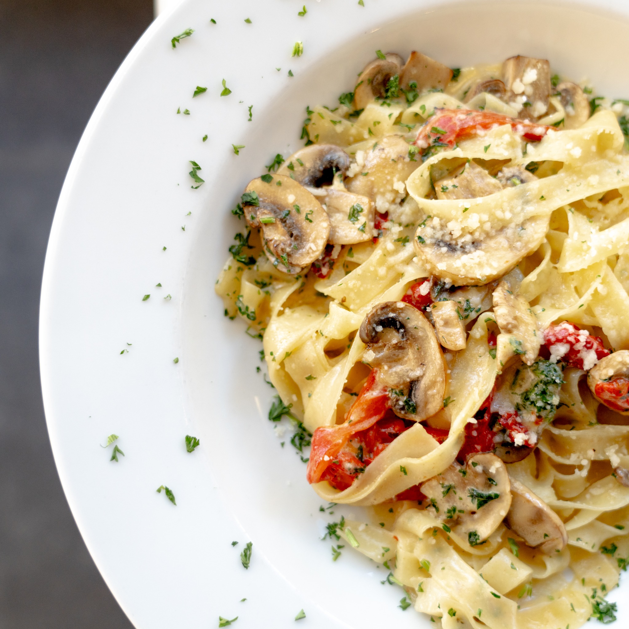 Fettuccine alla Boscaiola