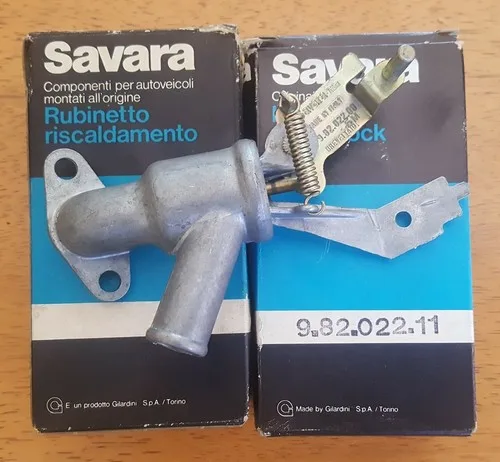 Fiat 128 sedan (late) / 128 coupe heater tap (Genuine) Savara 9.82.022.11