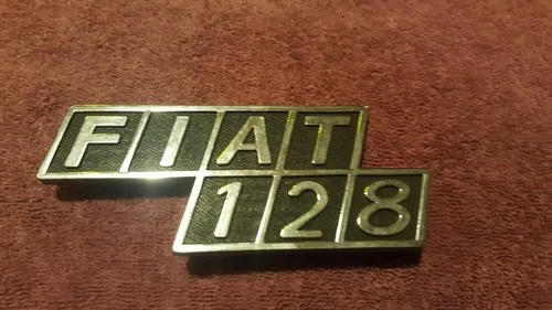 Fiat 128  badgework / script (New) reproduction