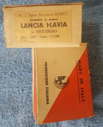 Lancia Flavia 1500 / 1800 engine Main Bearing Set   1065M3 020 under size
