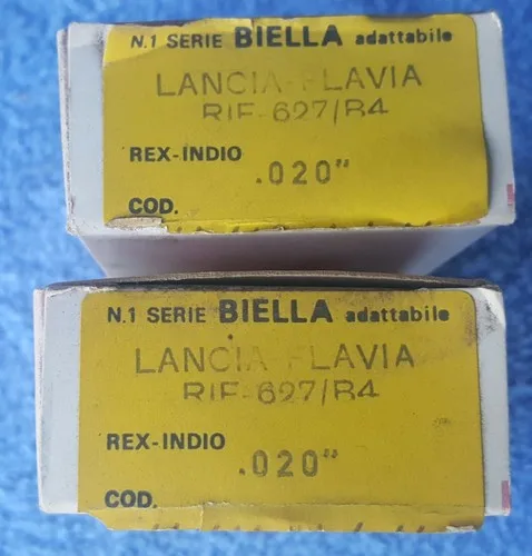 Lancia Flavia 1500 engine Big End Bearing Set 0627/B4 020 (20 thou undersize)