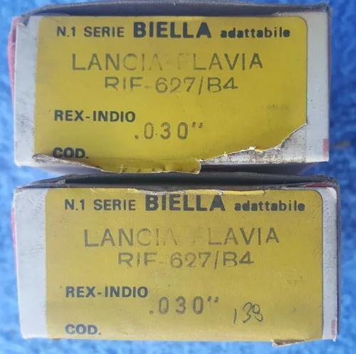 Lancia Flavia 1500 engine Big End Bearing Set 0627/B4 030 (30 thou undersize)