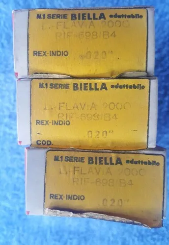 Lancia Flavia 2000 engine Big End Bearing Set 0698/B4 020 (20 thou undersize)