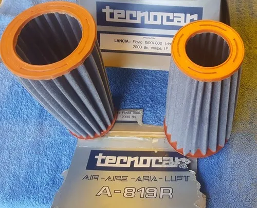 Lancia Flavia 1500/1800/2000 Air Filter element. Technocar A819-R