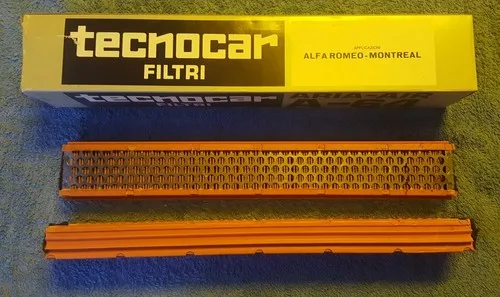 Alfa Romeo Montreal Air Filter Elements Technocar A-64 (pair)