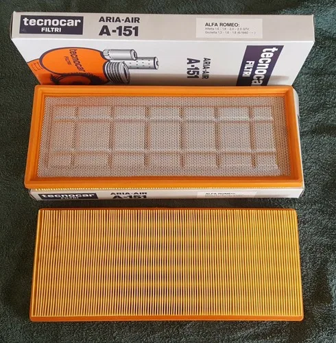 Alfa Romeo Guilletta  Alfetta Air Filter element. Technocar A-151
