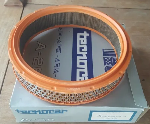 Fiat 128 coupe / 3P / Rally Air Filter element. Technocar A-28