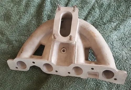 Fiat 124 AC single plane European intake manifold.
