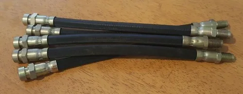 Fiat 1300 / 1500 clutch slave cylinder hose (OE Pirelli) 280mm 4087204