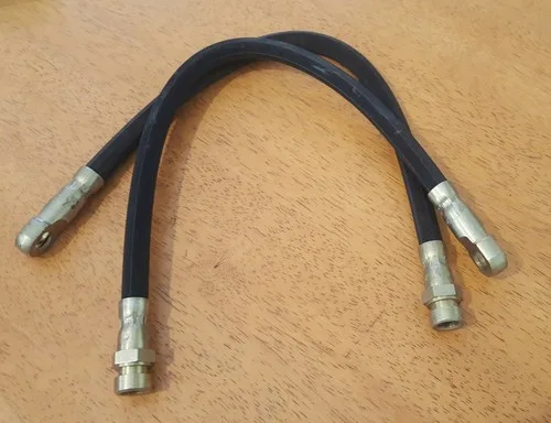 Fiat 1100T Clutch slave cylinder hose OE Pirelli 5052