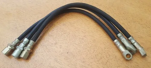 Fiat 850T - Familiare Series 2 Front brake hose (413mm) Pirelli 4235485 (PAIR)
