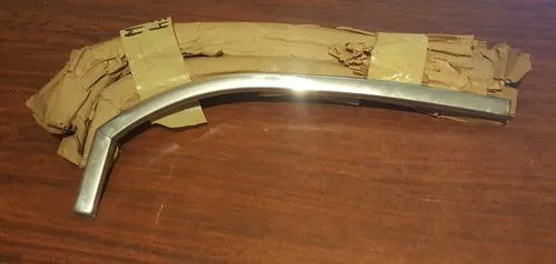Fiat 124 coupe AC/BC Right rear stainless steel trim (NOS) original ULMA 4163455