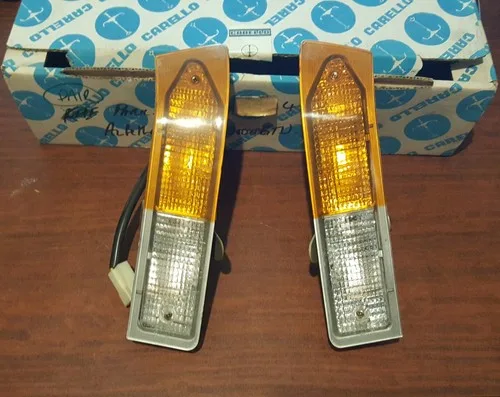 Alfa Alfetta GTV front pk / indicator light (PAIR) Original Carello 