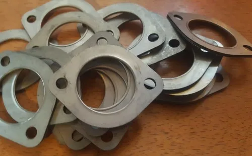 Alfa Romeo Alfetta / Giulietta exhaust flange gasket set (2 pieces) stainless