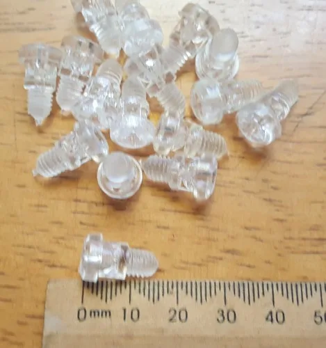 Fiat CLEAR Lens screws  (sold each) 15mm length
