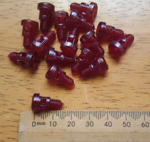 Fiat RED Lens screws  (sold each) 15mm length