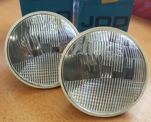 Fiat 130 Berlina outer headlights (Carello) RHD H1 JOD Ferrari Lamborghini PAIR