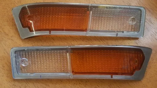 Alfa Romeo Alfetta GT front pk / indicator light lenses (PAIR) Altissimo