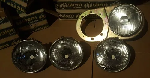 Lancia Beta FL1 Pair of headlight assemblies (SIEM) Right hand drive