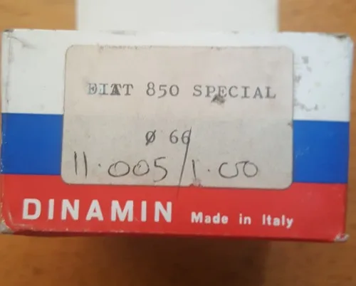 Fiat 850 , 850 sport,127 Piston ring set 66mm DINAMIN CSR17 (1.0mm oversize)