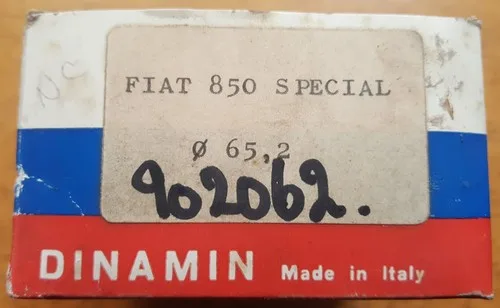 Fiat 850 , 850 sport,127 Piston ring set 65.2mm DINAMIN CSR17 (0.2mm oversize)