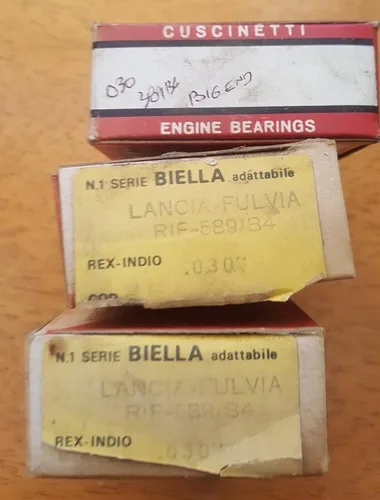 Lancia Fulvia Big End Bearing Set 0589/B4 030 (30 thou undersize)