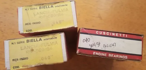 Lancia Fulvia Big End Bearing Set 0589/B4 040 (40 thou undersize)