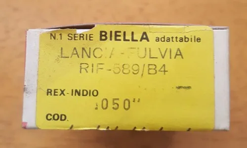 Lancia Fulvia Big End Bearing Set 0589/B4 050 (50 thou undersize)