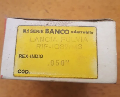 Lancia Fulvia Main Bearing Set 1082/M3 050 (50 thou undersize)