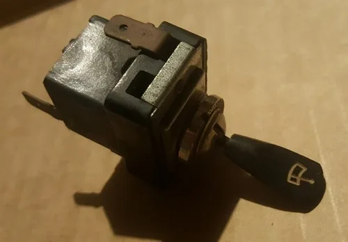 Alfa Lancia Ferrari Maserati Vintage Beavertail toggle switch 3 pos 4 pin WIPER