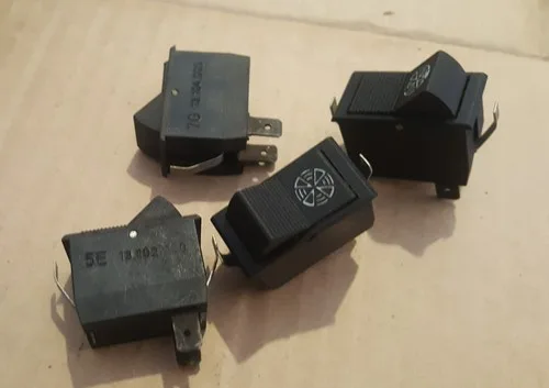 Kitcar universal rocker switch FAN 2 pos 2 pin