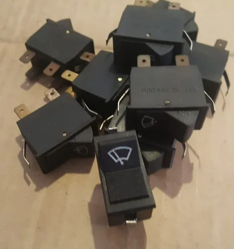 Kitcar universal rocker switch Wipers 2 pos 4 pin