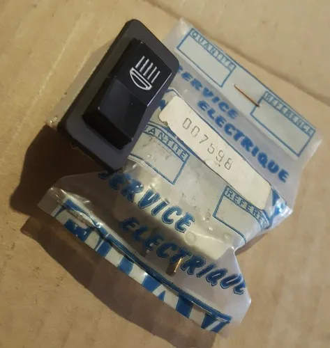Torrix Vintage DAV 7598 2 position 2 pin Spot - Light switch Renault Alfa