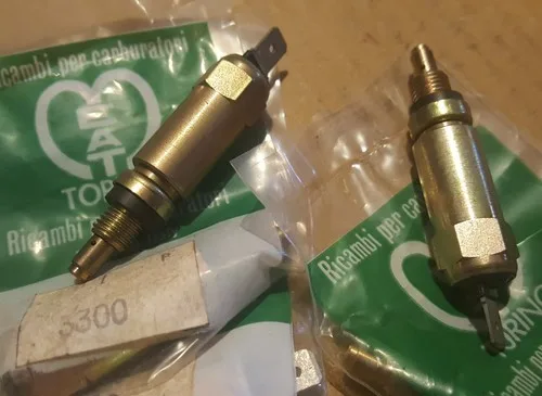 Fiat / Lancia  Solex 32 DISA Idle Stop Solenoid S6810014