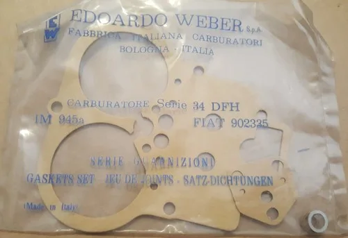 Fiat Weber 34DFH carburettor gasket kit 902335