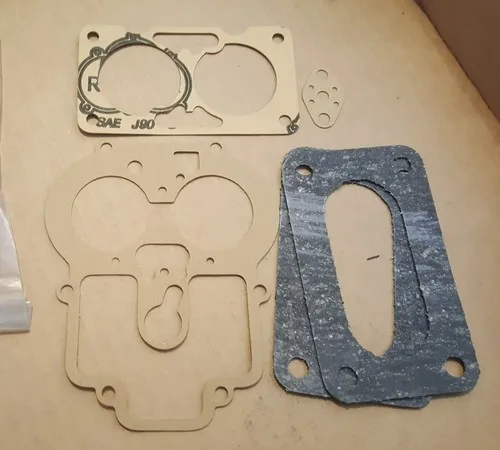 Fiat Weber 34DCHD carburettor extended gasket kit 10418