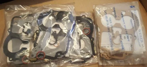 Fiat 125 Weber 34DCHE carburettor overhaul kit WE0040