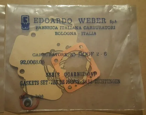 Fiat / Lancia / Alfa Weber 32DCOF2 carburettor top gasket 92006805