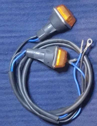 Alfa Romeo Alfetta / Giulietta fender repeater lights Chrome trim (PAIR) OLSA