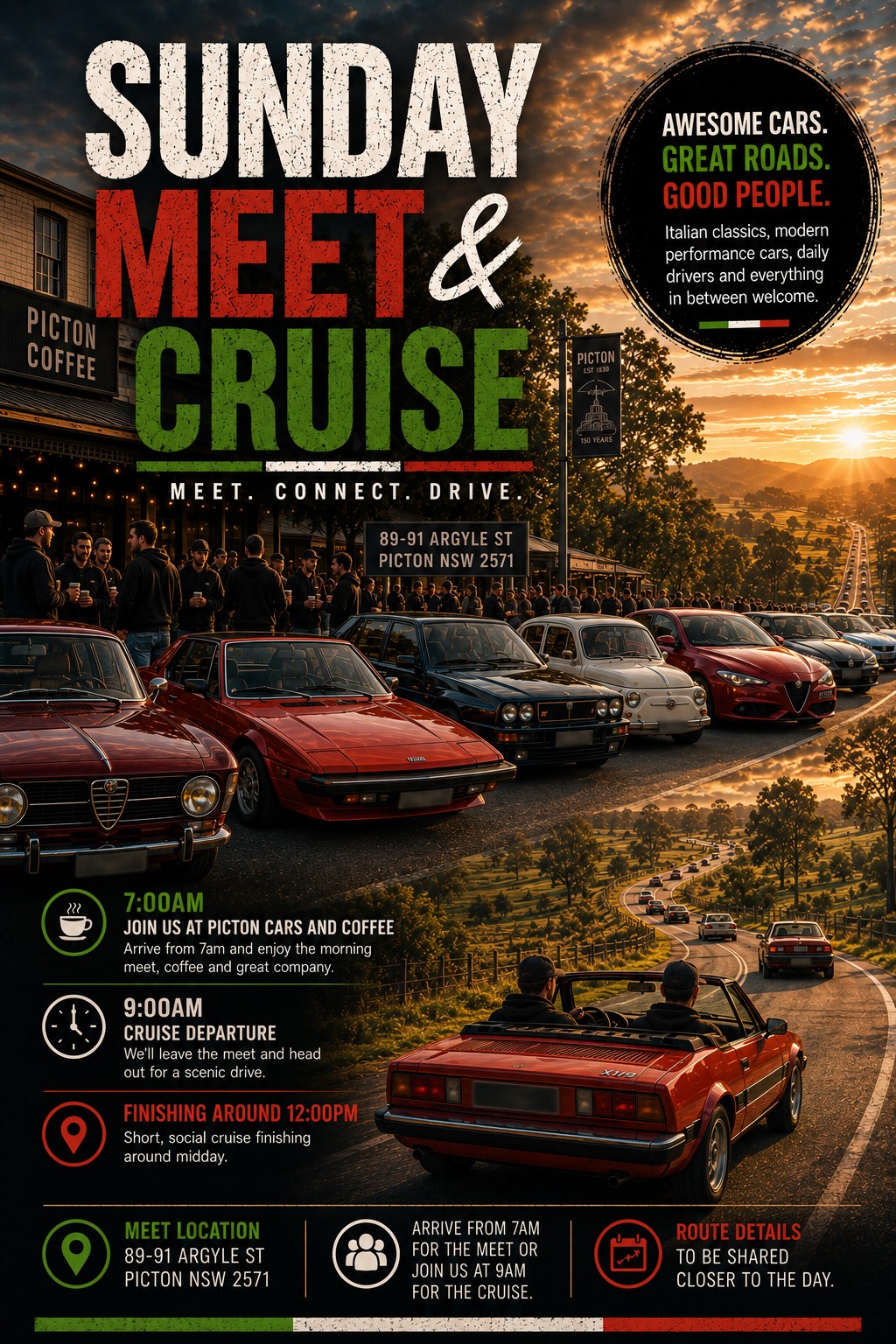 Picton Meet Up & Cruise