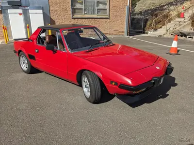 1979 Fiat X1/9 Manual