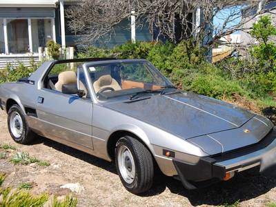 1981 Fiat X1/9 Manual